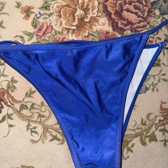 Blue Rhinestone Bikini Set - Picture 4 of 4